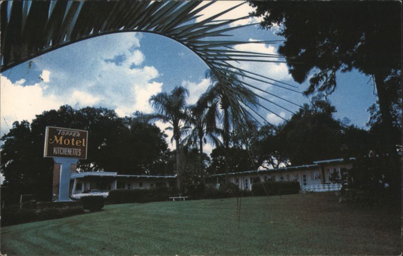 Topper Motel Kitchenettes, Leesburg, FL Florida