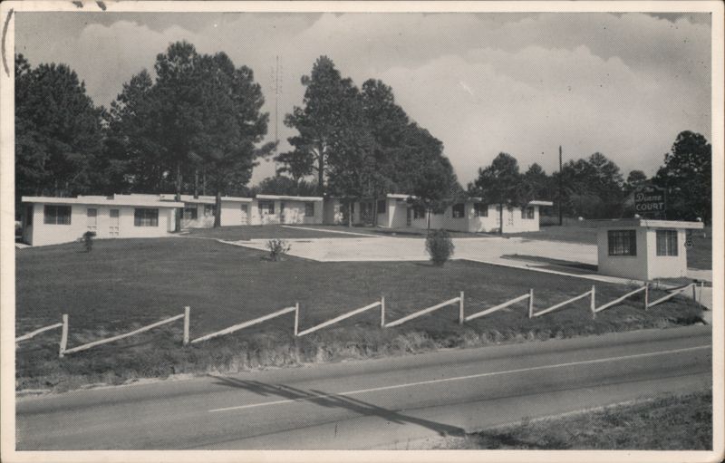 The Diane Court Motel, Air Conditioned, Television, US 41 Griffin Georgia