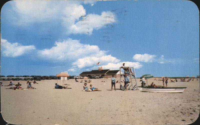 Kalmus Park Beach, Hyannis, MA - Beach Scene, Lifeguard Massachusetts