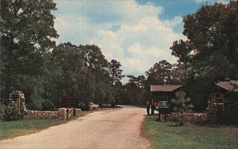 Gold Head Branch State Park Entrance, Keystone Heights Florida