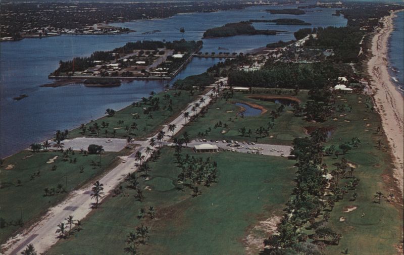 Palm Beach Oceanside Golf Course, Atlantic Ocean, Lake Worth Florida