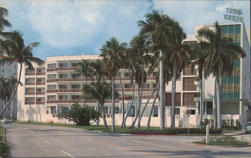 Town House Motor Hotel, Downtown West Palm Beach Florida