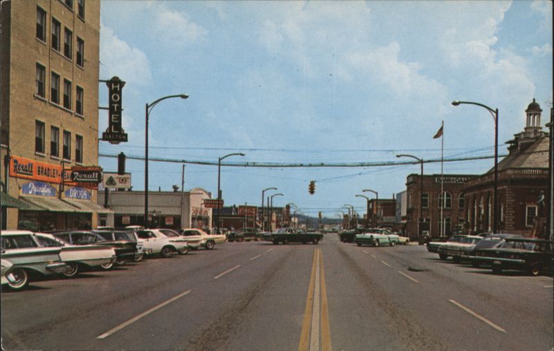 Downtown Business Section, Hotel Dalton, Dalton, Georgia