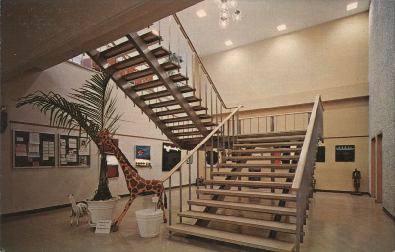 Florida Atlantic University Library Stairway Boca Raton