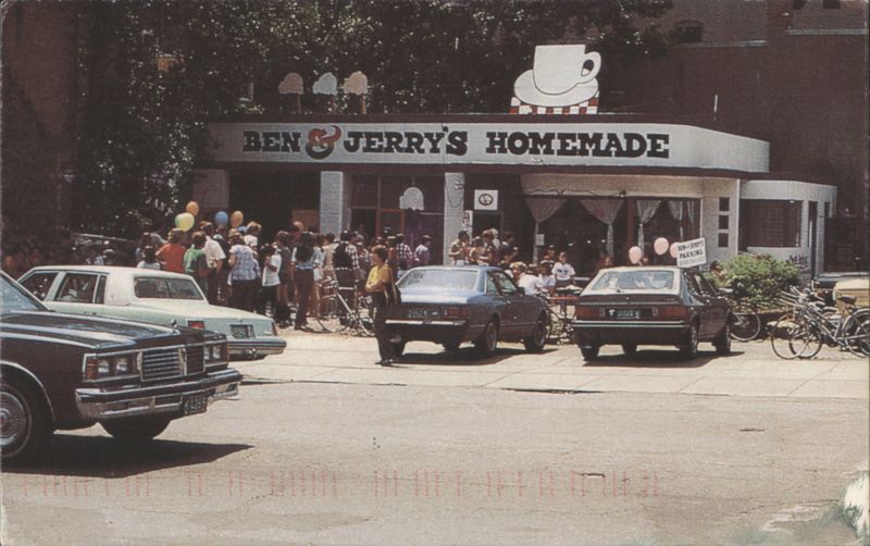 Ben & Jerry's Homemade Ice Cream Shop, Burlington Vermont