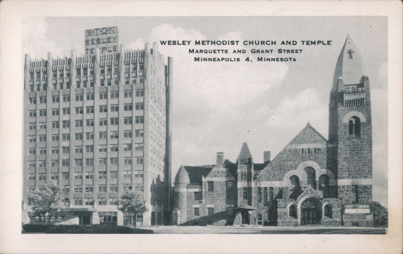 Wesley Methodist Church and Temple, Minneapolis, MN Minnesota