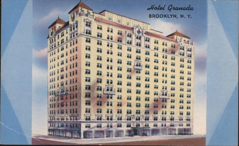 Hotel Granada, Brooklyn's Finest, 400 Rooms All With Bath New York