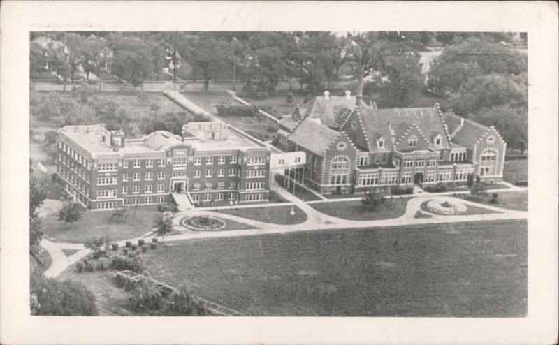 Minnesota Odd Fellows Home, Aerial View Northfield