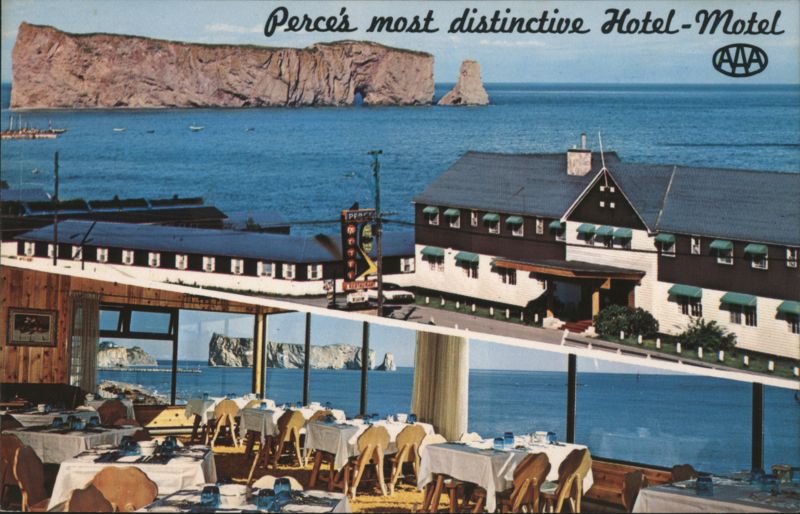 Percé's Most Distinctive Hotel-Motel, Percé Rock View QC Canada
