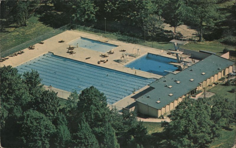 Outdoor Swimming Pool, Indiana University, Bloomington, IN