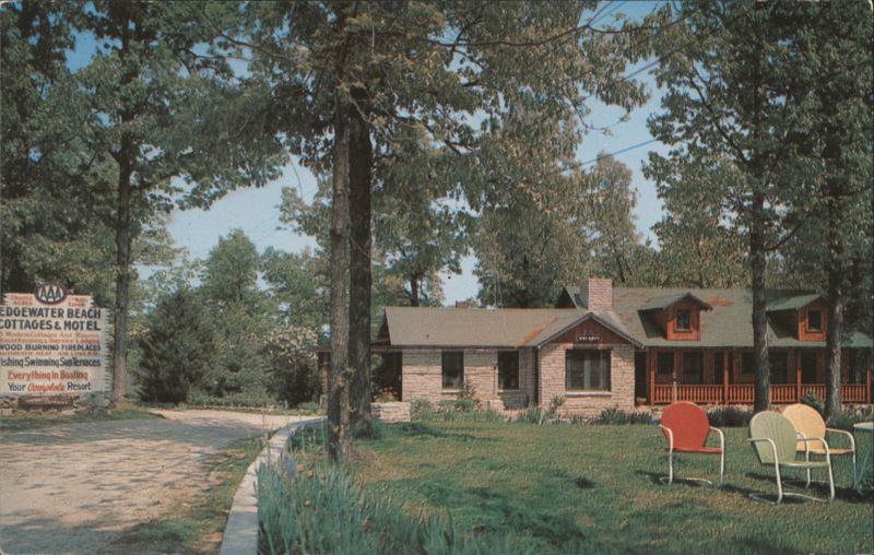 Edgewater Beach Cottages & Motel, Lake Ozark, MO Missouri