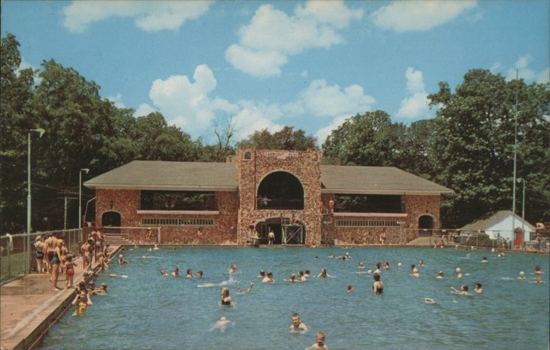 Swimming Pool, Fassnight Park, Springfield, MO Missouri