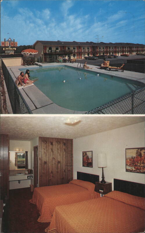 HI-HO MOTEL Branson MO, Pool, Table Rock Lake, Highway 76 Missouri