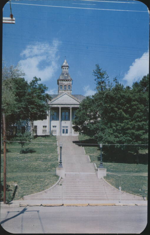 Court House overlooking Mississippi River Cape Girardeau Missouri