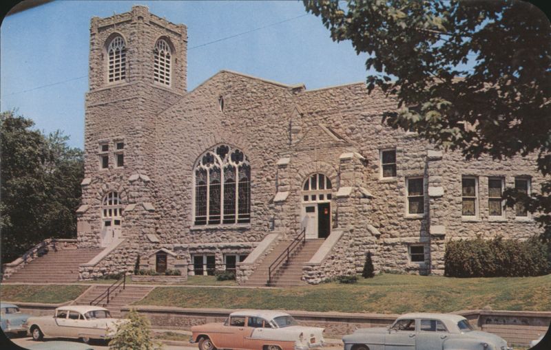 Centenary Methodist Church, Stone Building Cape Girardeau Missouri