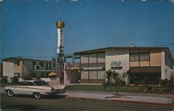 Crown City Motel, Coffee Shop, Coronado, California Business Card