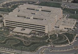 Jerry L. Pettis Memorial V.A. Hospital Aerial View Business Card