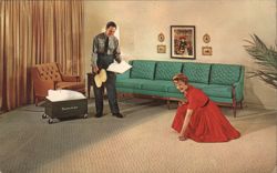 Duraclean Carpet & Furniture Cleaning Service Ad Postcard