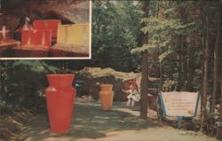 The Enchanted Forest, Ali Baba's Cave, Old Forge, NY Postcard