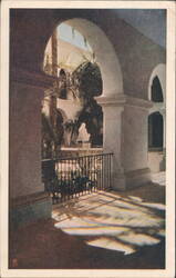 House of Hospitality Patio, California Pacific Exposition Postcard