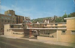 Downtown Motel - Duluth, Minnesota Postcard