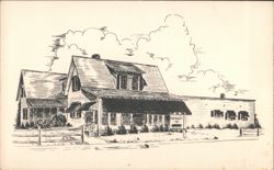 The Normandy Inn, Route 35, Normandy Beach, NJ Postcard