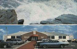 Pirates Cove Restaurant & Peg Leg Lounge, Rolling Surf Postcard
