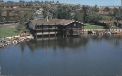Frolander's Quail's Inn Dinnerhouse, Lake San Marcos, CA Postcard