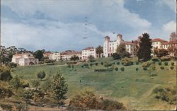 US Naval Hospital, Balboa Park, San Diego, California Postcard