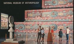 National Museum of Anthropology, Teotihuacan Hall, Mexico Postcard