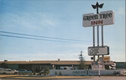 Green Tree Inn Resort - Golf Course Open To Public Postcard