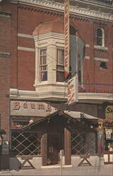 Baumgartner's World Famous Cheese Store & Bar, Monroe, WI Postcard