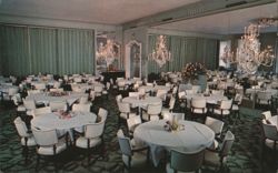 Candlelight Room, Arrowhead Springs Hotel Postcard