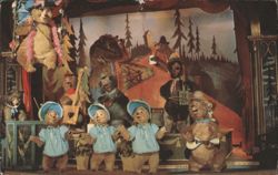 Country Bear Jamboree Animatronic Show Walt Disney World Postcard