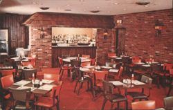 KING NEPTUNE Seafood Restaurant Interior, Ridgefield Postcard