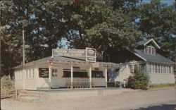 Samoset Park Refreshment Stand, Frozen Custard Home Made Ice Cream Postcard