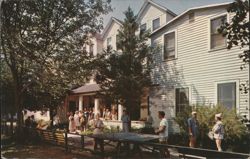 Informal Adult Resort with Ping-Pong, Woodbourne, NY Postcard