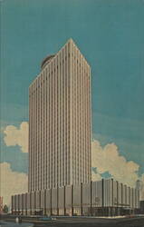 100 N. Main Building, Memphis, TN Postcard