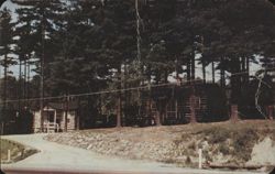 Pine Breeze Lodge Cabins, Hendersonville, NC Postcard