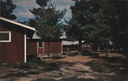 Odd Fellow & Rebekah Youth Camp Cabins, Waupaca, WI Postcard