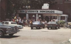 Ben & Jerry's Homemade Ice Cream Shop, Burlington Postcard