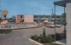 Hines Park Motel - Quality Courts - Livonia, MI Postcard