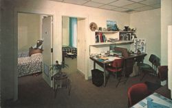 Florida Atlantic University Dorm Interior, Boca Raton, FL Postcard