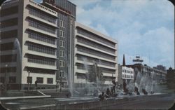 Century Electric Co. Building & Fountains, St. Louis, MO Postcard