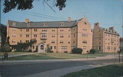 Eva Johnston Residence Hall, University of Missouri Postcard