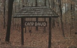 CAMP DAVID - THE PRESIDENTIAL RETREAT Postcard