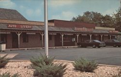 Pinchot Village General Store & Dodge Restaurant, Rossville Postcard