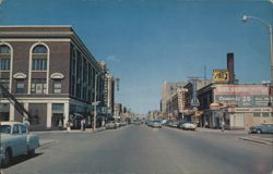 St. Germain Street, St. Cloud, MN, Paramount, Baston's Postcard