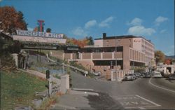 Hotel Marcy & Thunderbird Motel, Lake Placid, NY Postcard