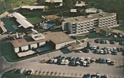 Stan Musial & Biggie's Hilton Inn, Aerial View Postcard